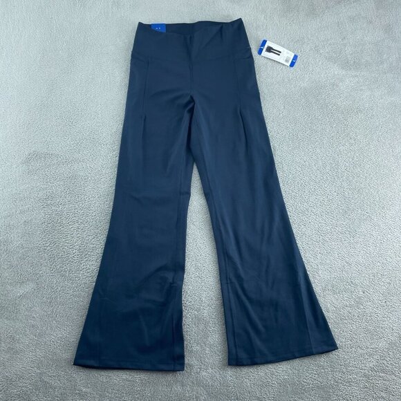 Jockey Pants - Jockey Navy Studio Flare Pants L NWT 5407